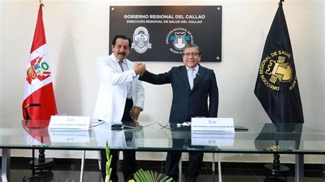 DIRESA Callao Presenta A Nuevo Director Regional De Salud Noticias