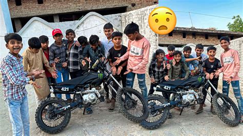 Modified Dirt Bike Per Zeeshan Ke Friends Ka Reaction YouTube