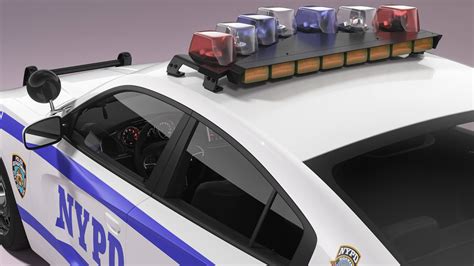 Dodge Charger NYPD - 3D Model by 3dacuvision