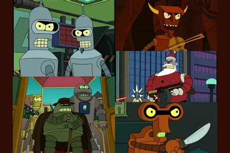 Types Of Robots From Futurama Futurama Futurama Robot Types Of Robots