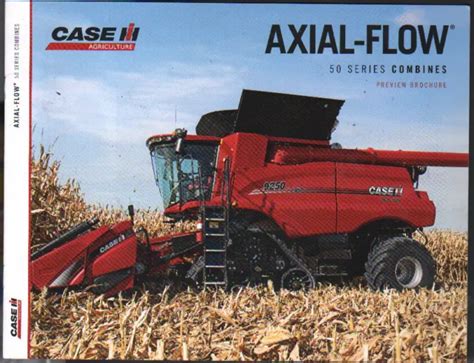 CASE IH 250 Series Axial-Flow Combine Harvester brochure 08/2018 £2.50 ...