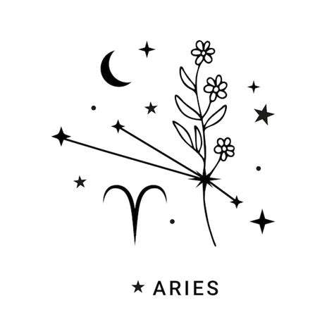 Aries Constellation Tattoo