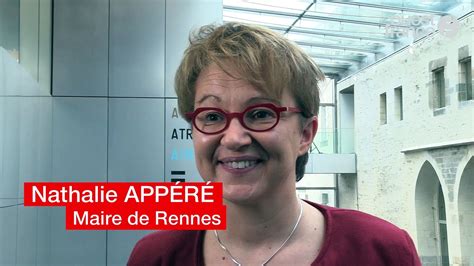 Assises du Vivre Ensemble 2018 Nathalie APPÉRÉ maire de Rennes