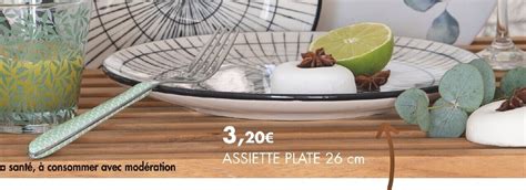 Promo Assiette Plate Cm Chez E Leclerc