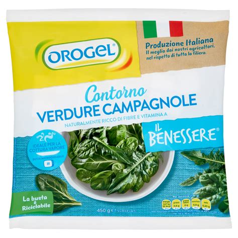 Orogel Il Benessere Contorno Verdure Campagnole Surgelati G Carrefour