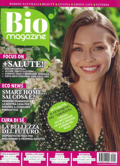 Abbonamento Bio Magazine Cartaceo Mensile Italiano Edicola Shop