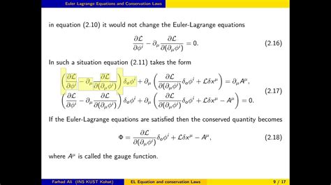 Analytical Dynamics The Derivation Of Euler Lagrange Equations 461 1