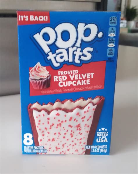 These Red Velvet Cupcake Pop Tarts Were Discontinued In 2017 Mildlyinteresting