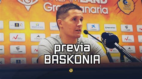 En Directo Previa Baskonia Jaka Lakovic Grancatv Youtube