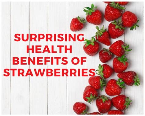 Fruit Benefits Of Strawberry