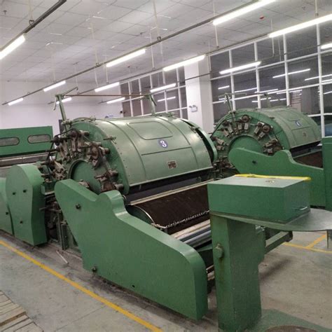 Combined Wool Carding Machine Of Worsted Wool Yarn Spinning Line Wool