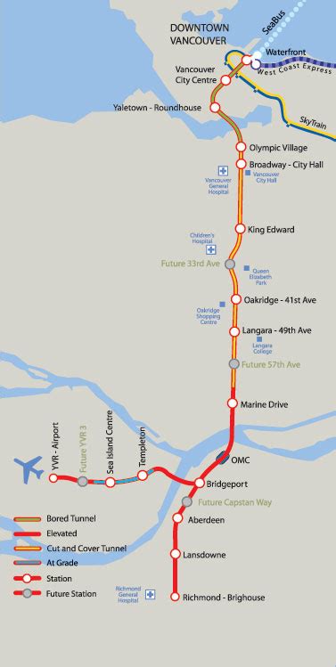 Canada Line Map – Get Map Update