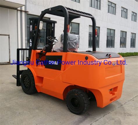 Lithium Electric Ton Battery Forklift With Solid Tyre China