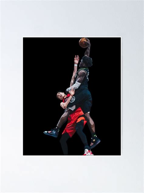 "Anthony Edwards Dunk - Larger Classic " Poster for Sale by ...