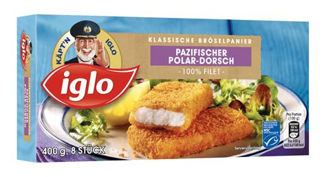 Iglo MSC Pazifischer Polar Dorsch Paniert