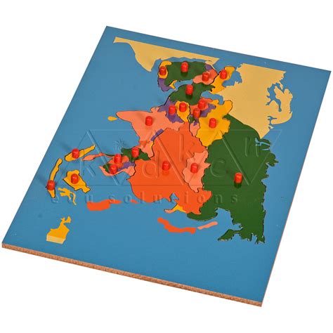 Buy Map Puzzle Asia BR at best price | KidKen Edu Solutions