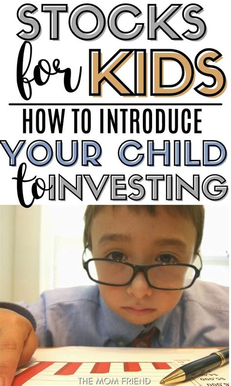 Stocks for Kids: How to Introduce Your Child to Investing | The Mom Friend