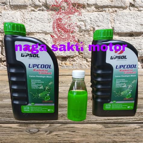 Jual Air Radiator Coolant Motor Liter Upsol Shopee Indonesia