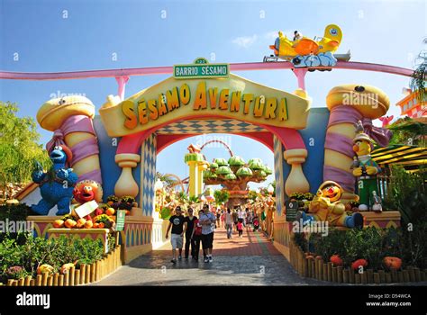 Entrance To Sésamoaventura Portaventura Theme Park Salou Costa