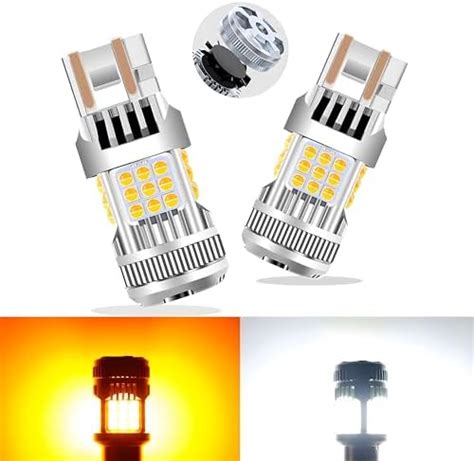 Amazon Ledyotry Switchback Led Bulbs Built In Resistor Canbus