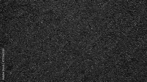 Surface Grunge Rough Of Asphalt Seamless Tarmac Dark Grey Grainy Road Texture Background Top