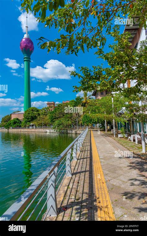 Lotus Tower In Downtown Colombo Sri Lanka Stock Photo Alamy