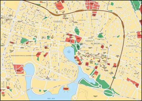 Jeddah Metro Map - ToursMaps.com