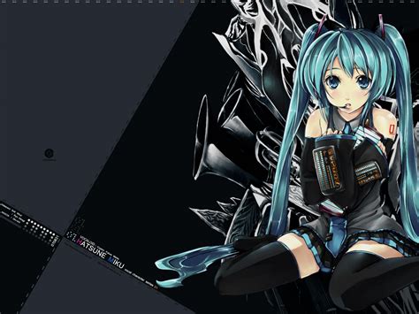 Hintergrundbilder Illustration Anime Mädchen Vocaloid Hatsune Miku