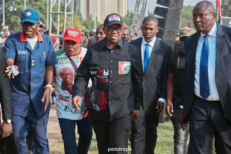 Pictures From Peter Obi And Datti Campaign Rally In Abuja Politics