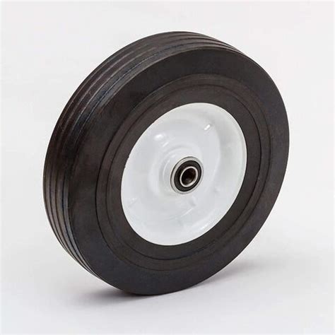 ChinaHeavy Duty Never Flat 10 Inch Solid Hard Rubber Hand Truck Wheels