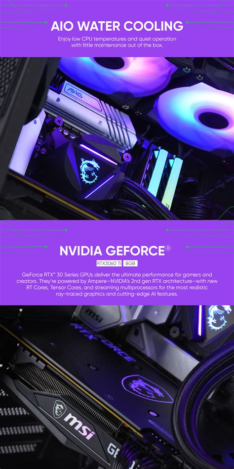 G5 Core Intel I5 12400 RTX 3060 Ti Gaming PC Powered By MSI V2 Msy Au