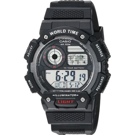 Relogio Casio Digital Masculino Ae Wh Avdf Original Shopee Brasil