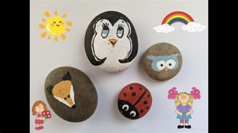 Bring Life To Rocks Diy Easy Animal Rock Painting Craft Tutorial For