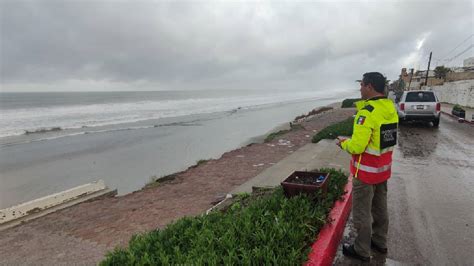 Alerta Por Oleaje Alto En Tijuana