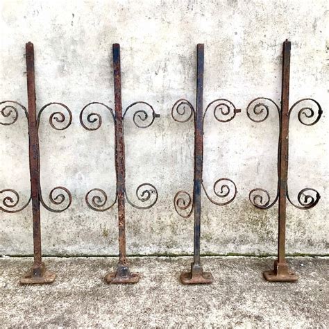 Antique Iron Fence - Etsy