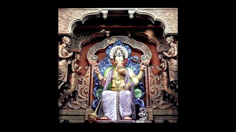 Lalbaugcha Raja Ganesh Aarti Lyrics Youtube