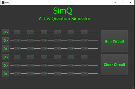 Github Mamihretuquantumsimulator A Basic Implementation Of A