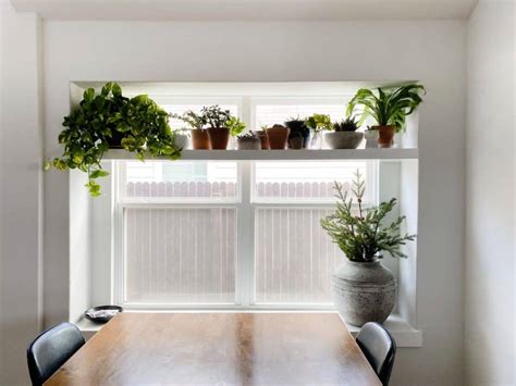 DIY Window Plant Shelf Love Renovations