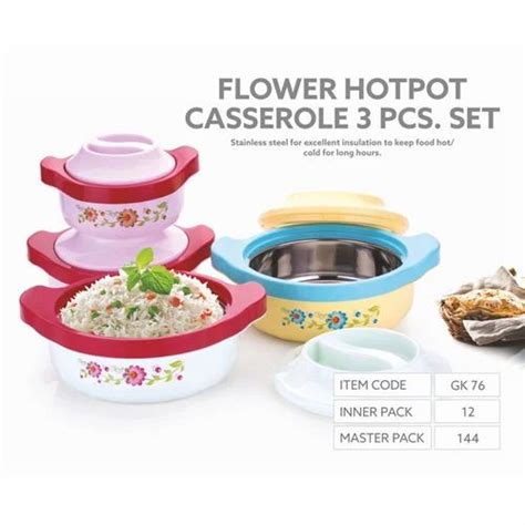 Stainless Steel Hot Pot Casserole For Home Capacity Regular At Rs Piece In Rajkot