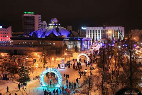 Цветной бульвар тюмень зимой (31 фото)