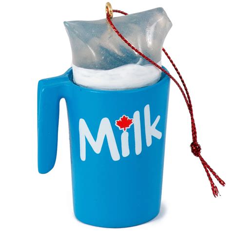 Canadian Bagged Milk Christmas Ornament Retrofestiveca