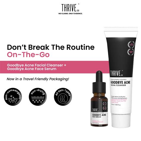 Mini Goodbye Acne Kit | Best Anti Acne Kit | ThriveCo