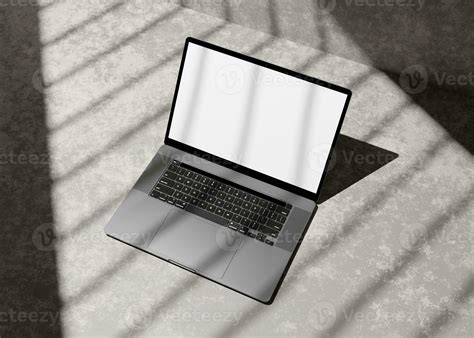 realistic screen mockup  stock photo  vecteezy