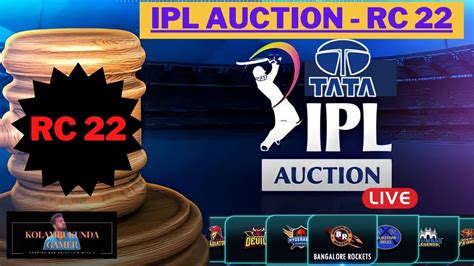 LIVE TATA IPL AUCTION 2023 IPL MINI AUCTION 2023 IPL PLAYER