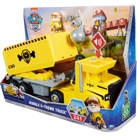 Paw Patrol Big Truck Pups Rubble Xtreme Truck Play Vehicles Baby