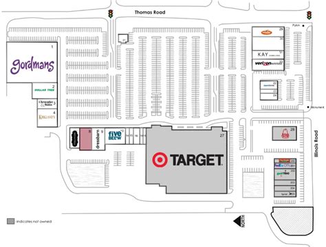 Orchard Park Mall Map