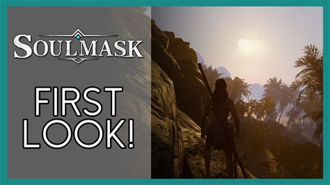 First Look At New Survival Game Soulmask Youtube