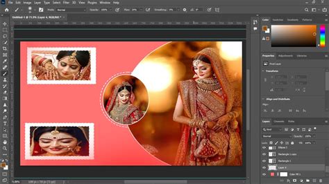 How To Make Wedding Album Design In Photoshop X Wedding Album