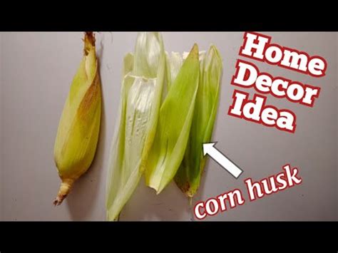 Beautiful Home Decor DIY With Corn Husk Best Out Of Waste Corn Husk