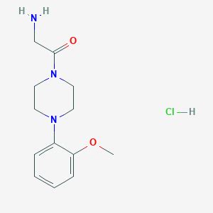 Methoxyphenyl Piperazin Yl Oxoethyl Amine Hydrochloride